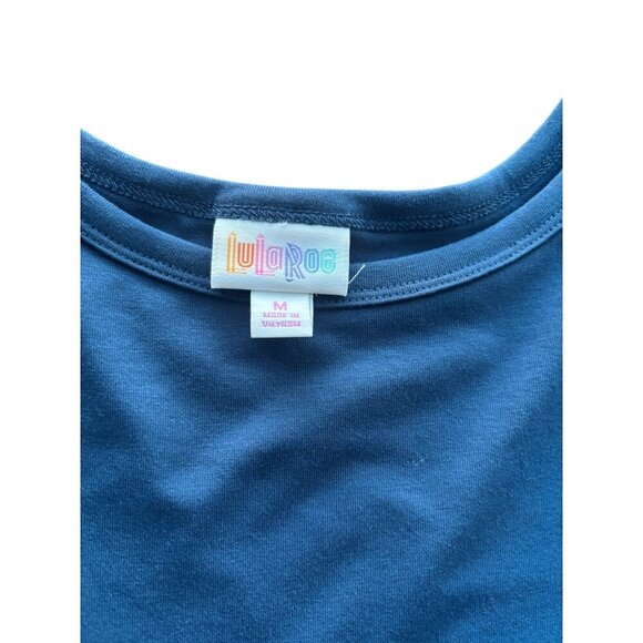 LuLaRoe Women's LongSleeve Ruffle Layer Polk-A-Dot Dress - Picture 4 of 7